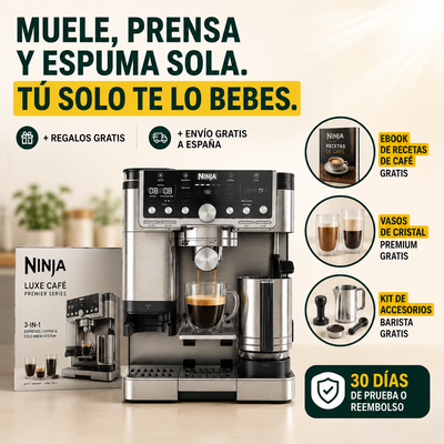 Ninja Luxe Café Pro ES701EU – Café de cafetería en tu cocina, sin ser barista