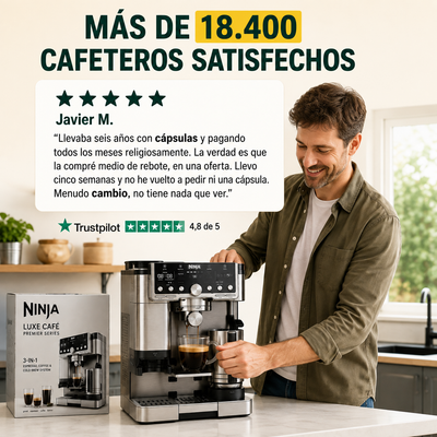 Ninja Luxe Café Pro ES701EU – Café de cafetería en tu cocina, sin ser barista