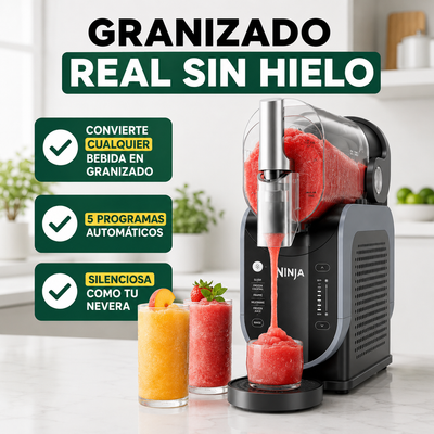 Ninja SLUSHi – Granizado Auténtico en Casa, en 30 Minutos y Sin Hielo