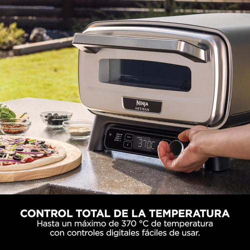 Horno exterior para pizza Ninja Artisan, 4 funciones