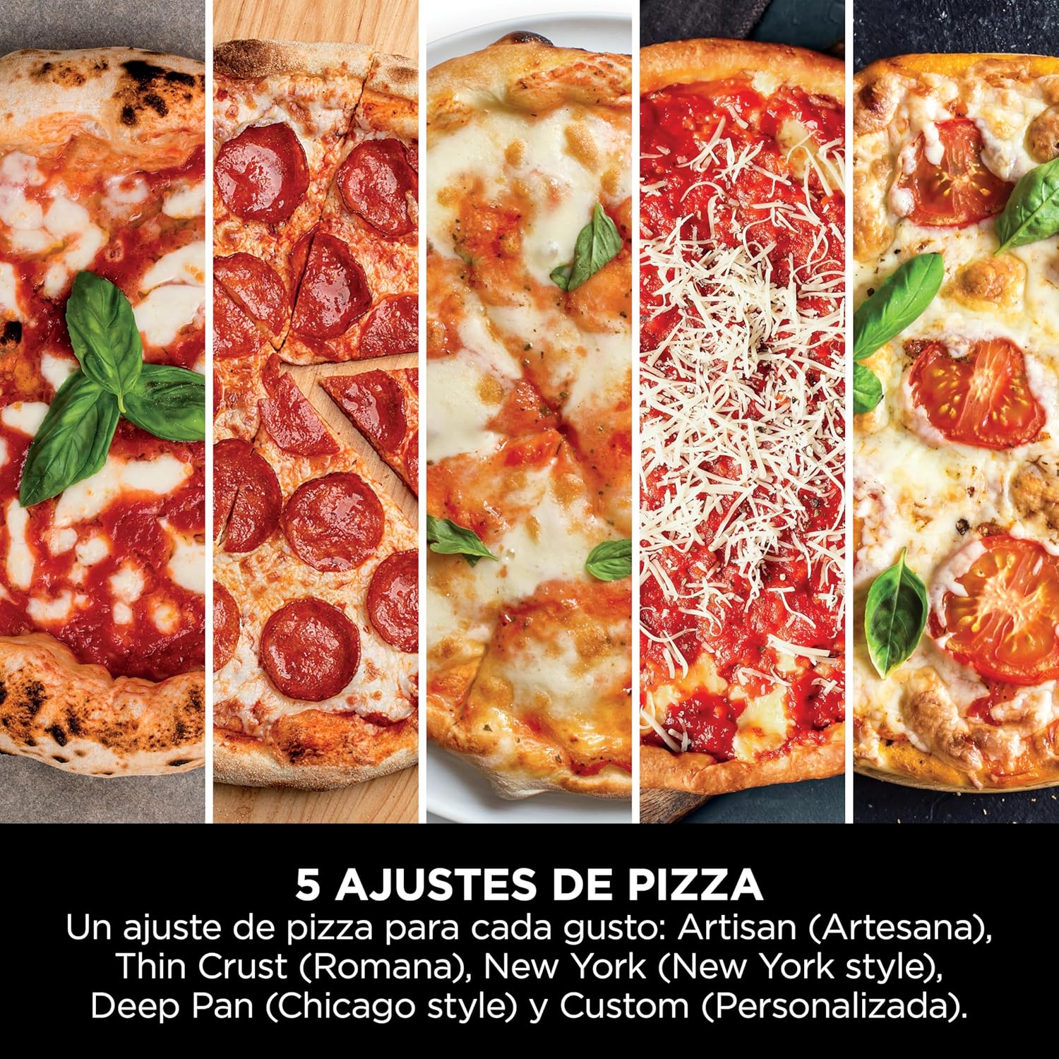 Horno exterior para pizza Ninja Artisan, 4 funciones