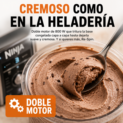 Ninja CREAMi Deluxe – Tu heladería en casa en 2 minutos