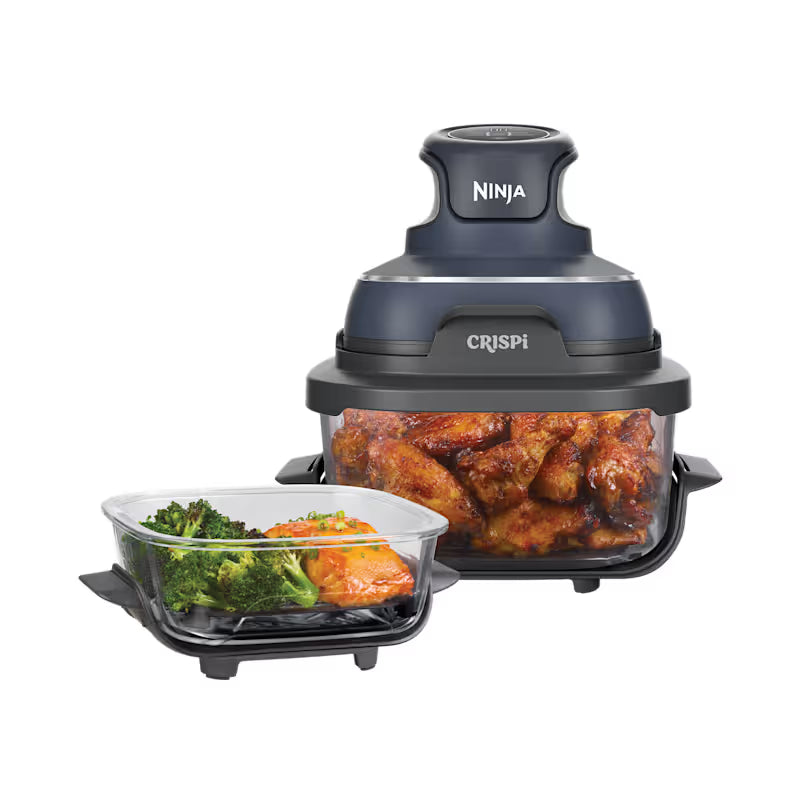 Ninja CRISPi – La freidora de aire de cristal que cocina, guarda y recalienta en el mismo recipiente