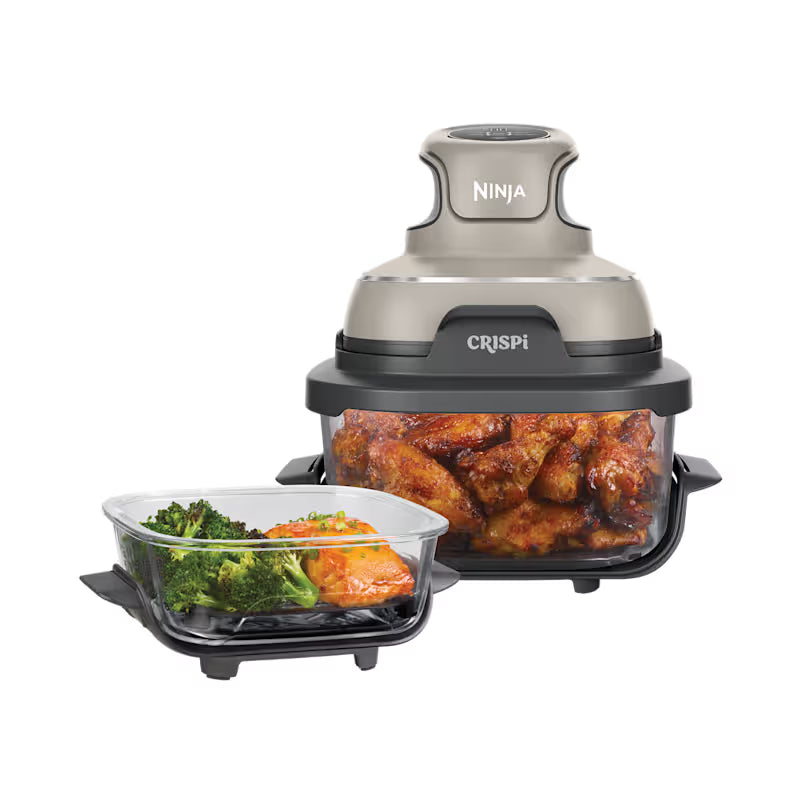 Ninja CRISPi – La freidora de aire de cristal que cocina, guarda y recalienta en el mismo recipiente
