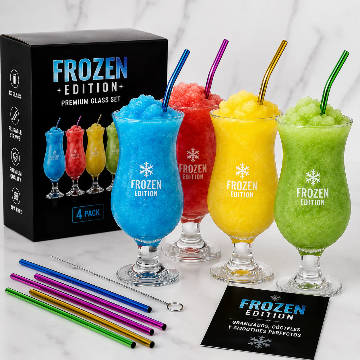 Pack de Vasos Frozen Premium