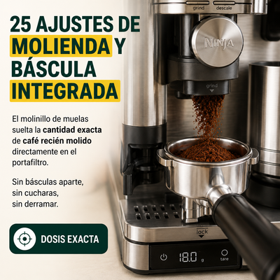 Ninja Luxe Café Pro ES701EU – Café de cafetería en tu cocina, sin ser barista
