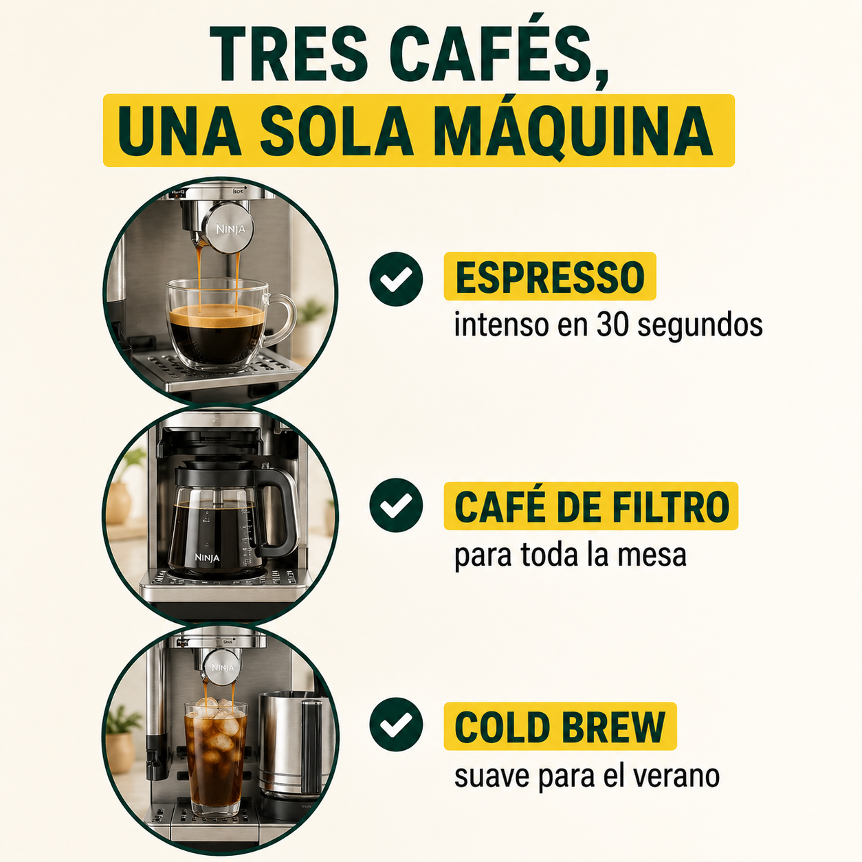 Ninja Luxe Café Pro ES701EU – Café de cafetería en tu cocina, sin ser barista