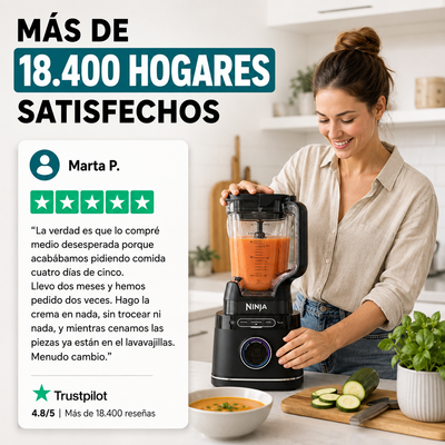 Ninja Detect Power Pro 3 en 1 – Cena hecha en 12 minutos, encimera libre para siempre