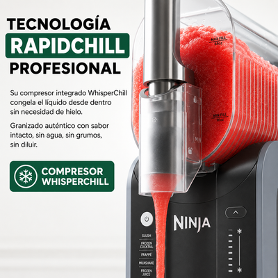 Ninja SLUSHi – Granizado Auténtico en Casa, en 30 Minutos y Sin Hielo